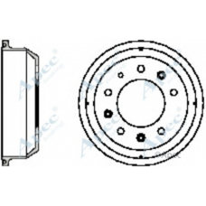 DRM9706 APEC Тормозной барабан