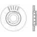 BDA1592.20 OPEN PARTS Тормозной диск