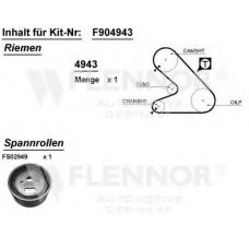 F904592V FLENNOR Комплект ремня грм