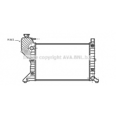 MSA2181 AVA Радиатор, охлаждение двигателя