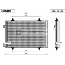 F4-53500 STANDARD Конденсатор, кондиционер