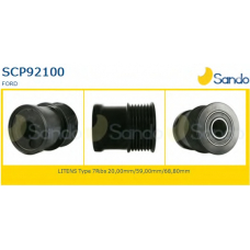 SCP92100 SANDO Ременный шкив, генератор