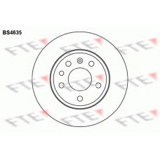 BS4635 FTE Тормозной диск