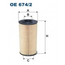 OE674/2 FILTRON Масляный фильтр