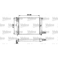 730632 VALEO Радиатор, охлаждение двигателя