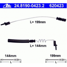 24.8190-0423.2 ATE Сигнализатор, износ тормозных колодок