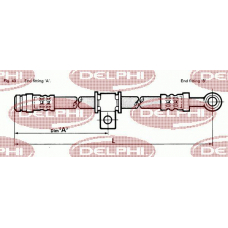 LH5224 DELPHI Тормозной шланг