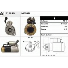 913849 EDR Стартер