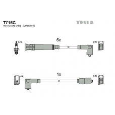 T716C TESLA Комплект проводов зажигания