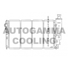 104698 AUTOGAMMA Радиатор, охлаждение двигателя