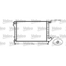 734456 VALEO Радиатор, охлаждение двигателя