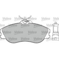 540402 VALEO Комплект тормозных колодок, дисковый тормоз