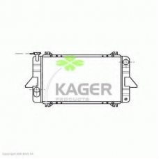 31-0236 KAGER Радиатор, охлаждение двигателя