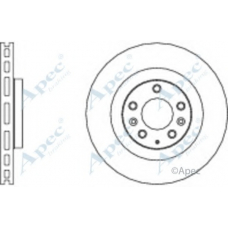 DSK2643 APEC Тормозной диск