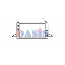 200040N AKS DASIS Радиатор, охлаждение двигателя