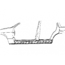 3734104 VAN WEZEL Накладка порога