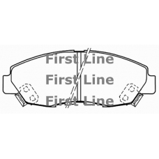 FBP1322 FIRST LINE Комплект тормозных колодок, дисковый тормоз