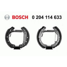 0 204 114 633 BOSCH Комплект тормозных колодок