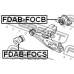 FDAB-FOCS FEBEST Подвеска, рычаг независимой подвески колеса