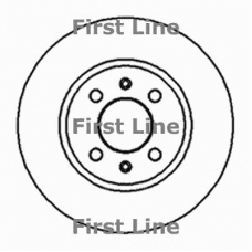 FBD033 FIRST LINE Тормозной диск