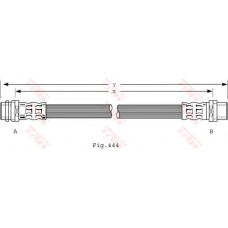 PHA423 TRW Тормозной шланг