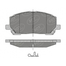 SP 399 PR SCT Комплект тормозных колодок, дисковый тормоз
