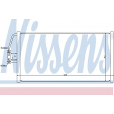 94579 NISSENS Конденсатор, кондиционер