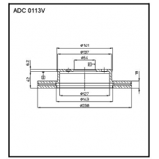 ADC 0113V Allied Nippon Гидравлические цилиндры