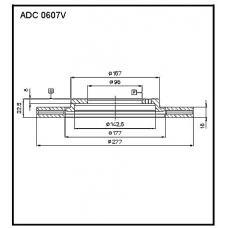 ADC 0607V Allied Nippon Гидравлические цилиндры