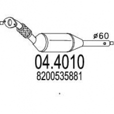 04.4010 MTS Катализатор
