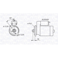 063521230180 MAGNETI MARELLI Стартер