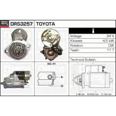 DRS3257 DELCO REMY Стартер