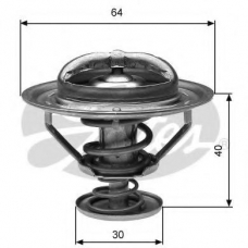 TH31182G1 GATES Термостат, охлаждающая жидкость