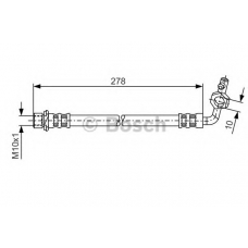 1 987 476 113 BOSCH Тормозной шланг