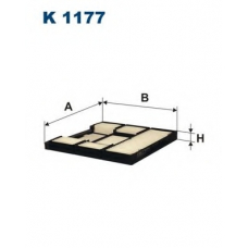 K1177 FILTRON Фильтр, воздух во внутренном пространстве