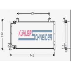 5320441 KUHLER SCHNEIDER Конденсатор, кондиционер