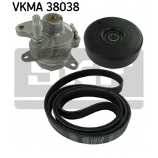 VKMA 38038 SKF Поликлиновой ременный комплект