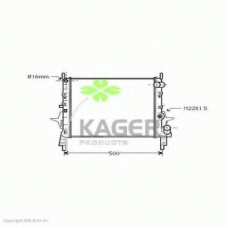 31-0938 KAGER Радиатор, охлаждение двигателя