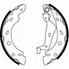 8100 10005 TRISCAN Комплект тормозных колодок