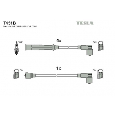 T451B TESLA Комплект проводов зажигания