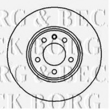 BBD4959 BORG & BECK Тормозной диск