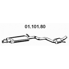 01.101.80 EBERSPACHER Средний глушитель выхлопных газов