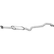 287-503 BOSAL Средний глушитель выхлопных газов