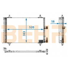 7401209 BEHR Condenser