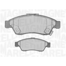 363916060490 MAGNETI MARELLI Комплект тормозных колодок, дисковый тормоз