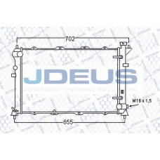 054M12 JDEUS Радиатор, охлаждение двигателя