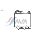 DU2014 AVA Радиатор, охлаждение двигателя