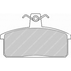 FDB906 FERODO Комплект тормозных колодок, дисковый тормоз