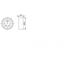 TKR 9145 TIMKEN Натяжной ролик, ремень грм