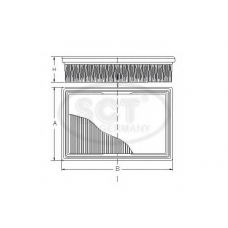 SB 2182 SCT Воздушный фильтр